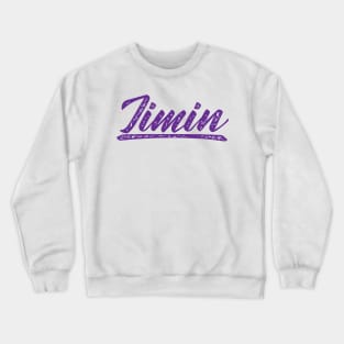 BTS Park Jimin typography Crewneck Sweatshirt